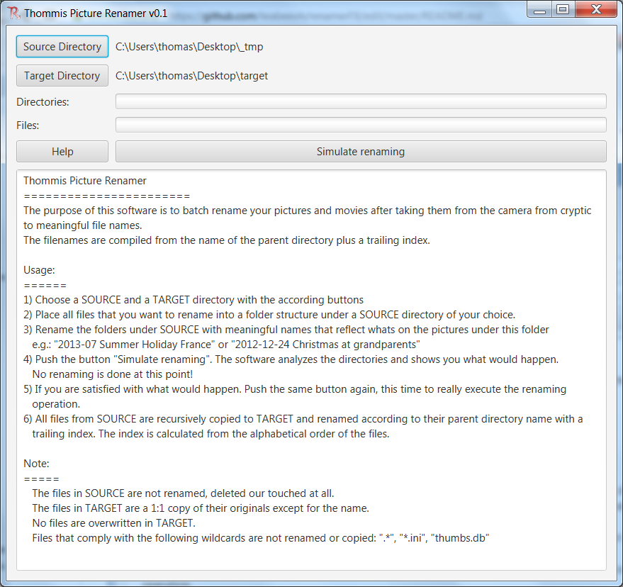 RenameFX Screenshot Screenshot